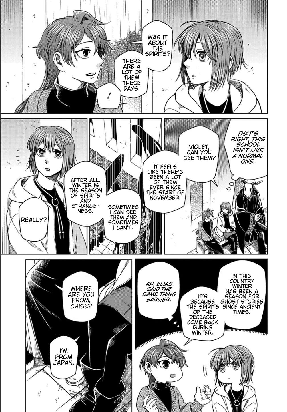 Mahou Tsukai No Yome Chapter 75 page 17 - 