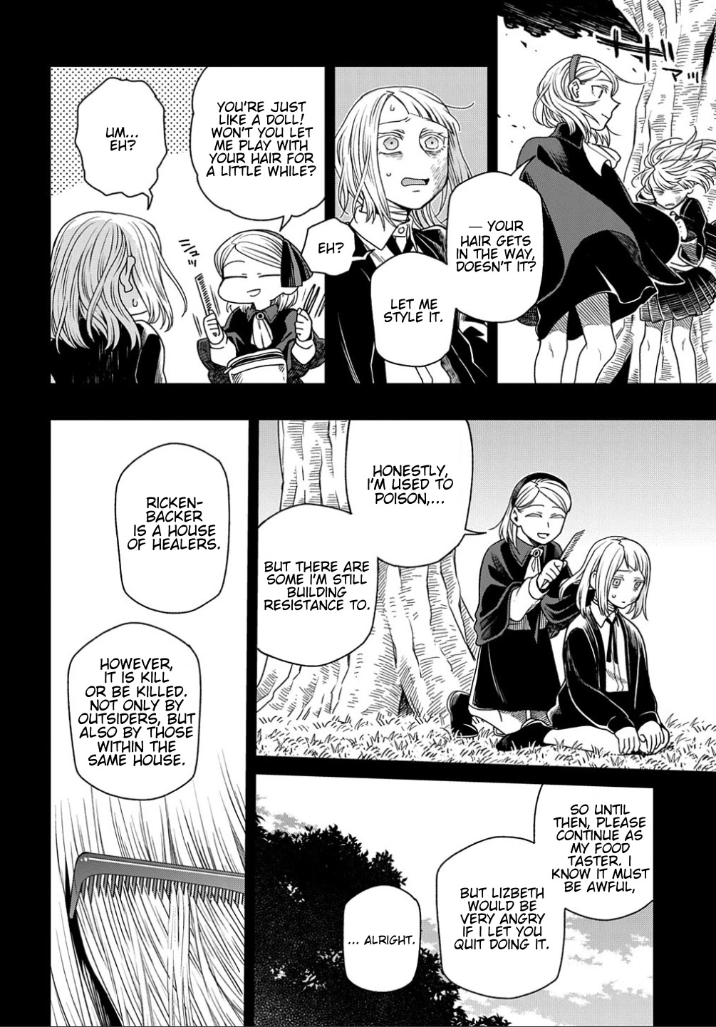 Mahou Tsukai No Yome Chapter 76 page 12 - 