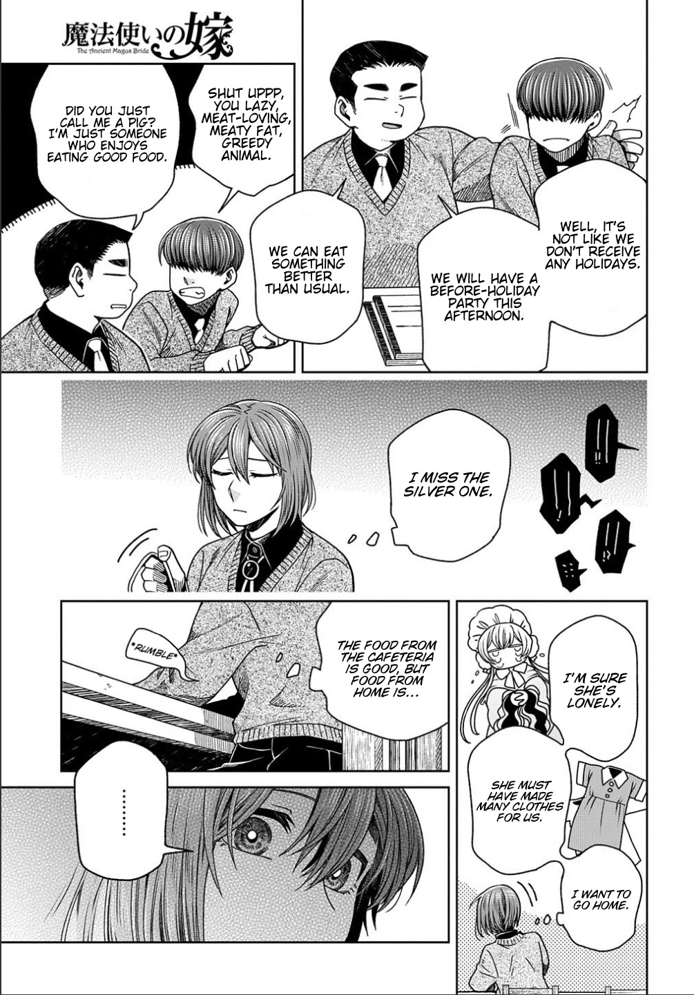 Mahou Tsukai No Yome Chapter 79 page 21 - 