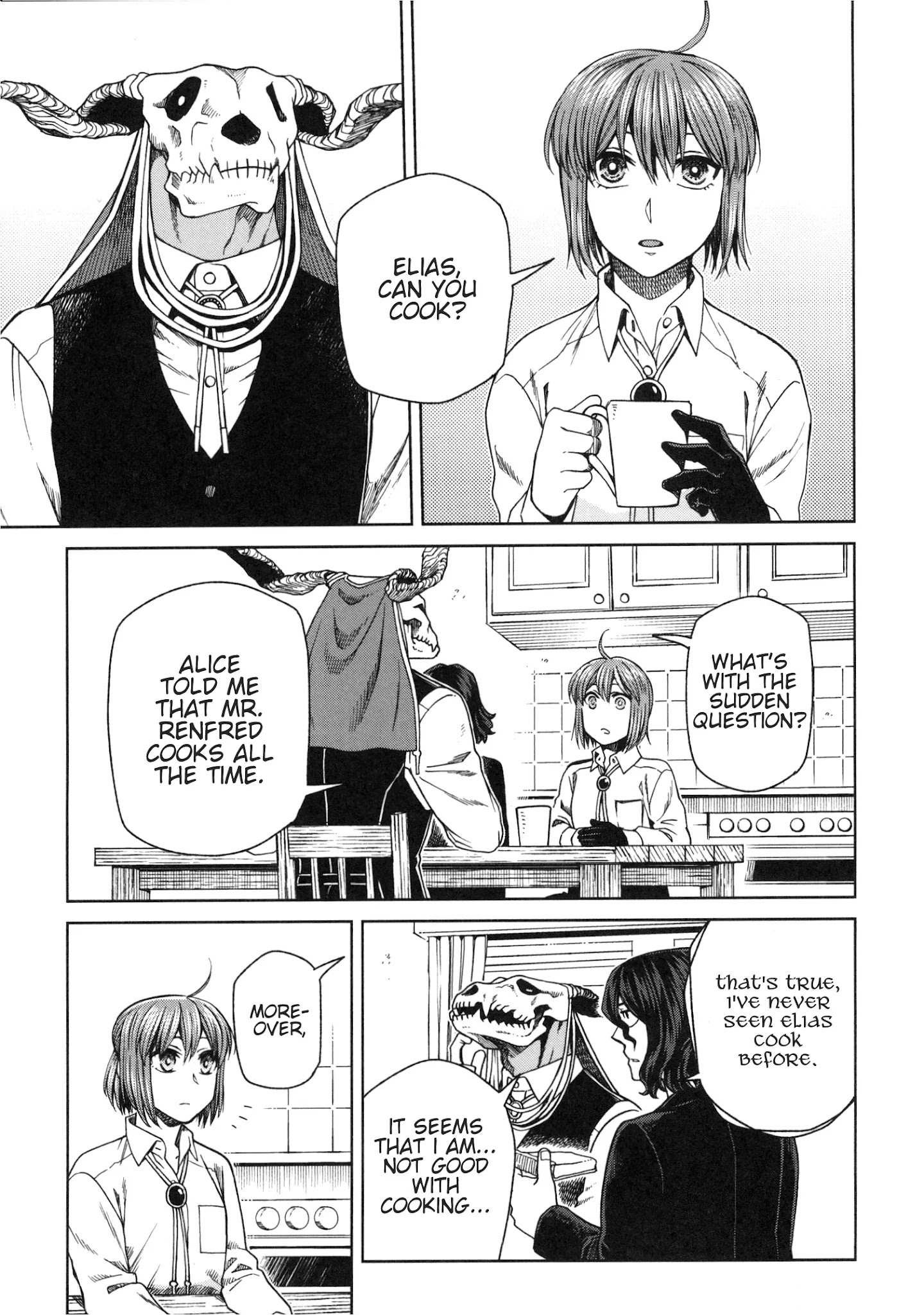 Mahou Tsukai No Yome Chapter 80.5 page 8 - 