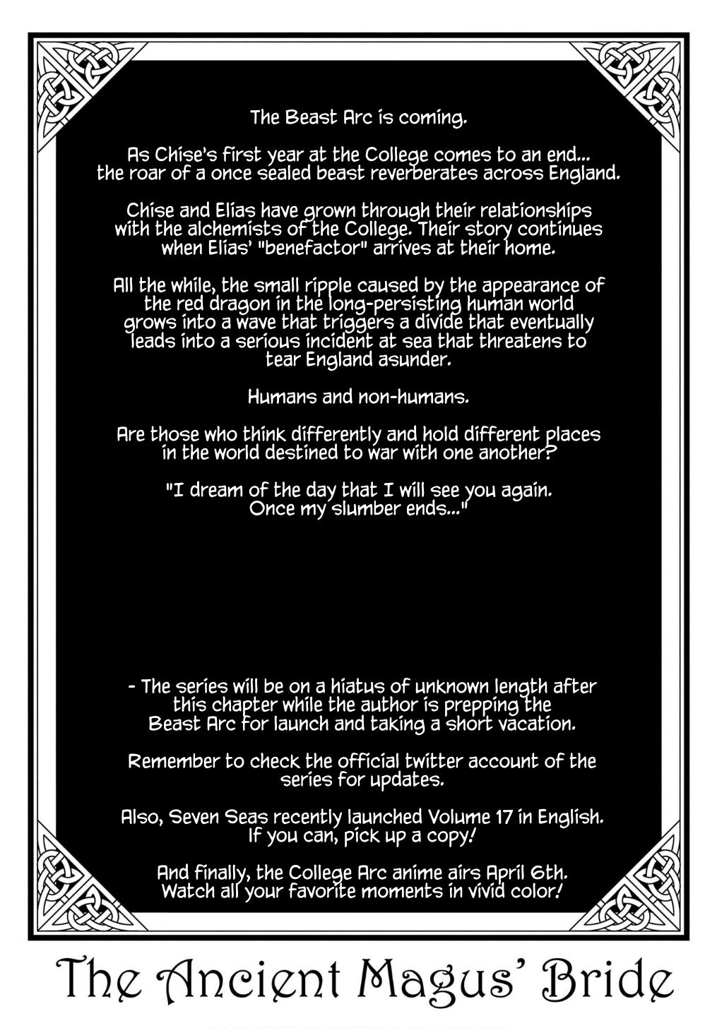 Mahou Tsukai No Yome Chapter 95 page 38 - 