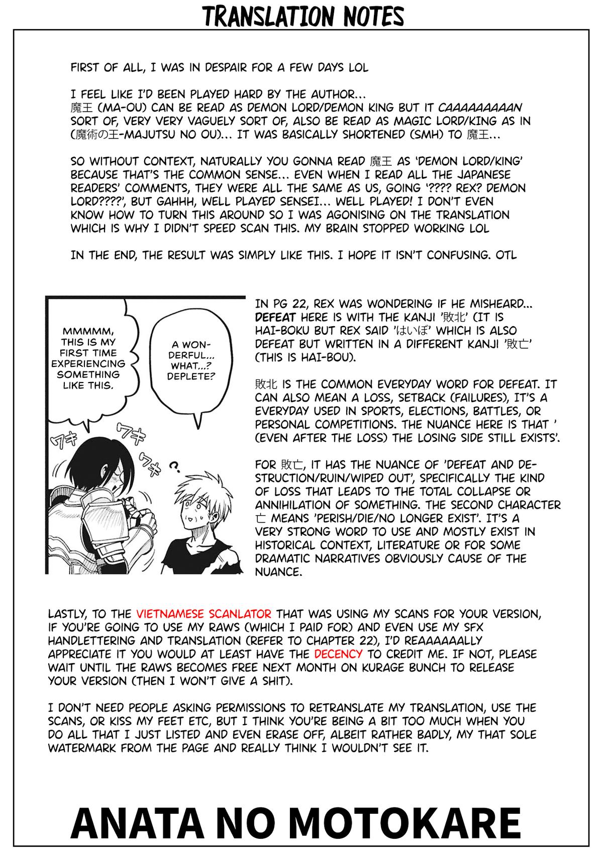 Mahoui Rex no Hentai Karte Chapter 22.5 page 38 - 