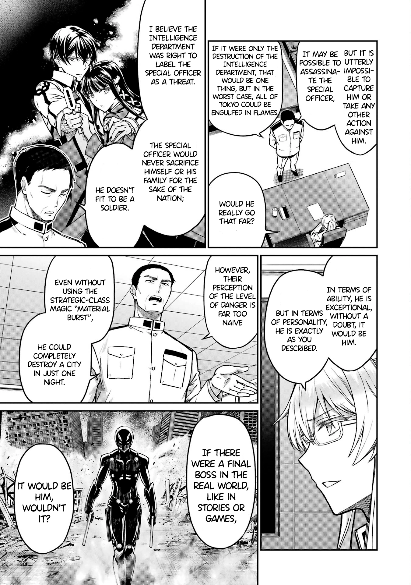 Mahouka Koukou no Rettousei: Koritsu-hen Chapter 1 page 13 - 
