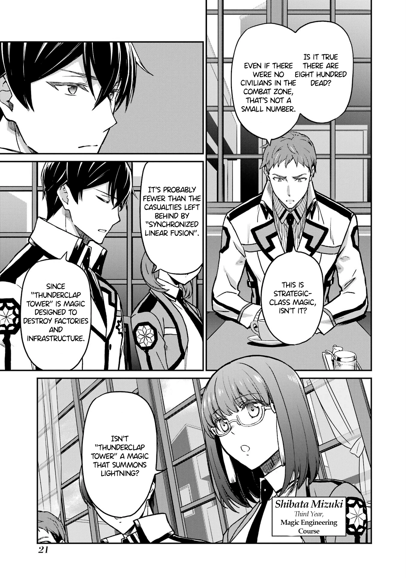 Mahouka Koukou no Rettousei: Koritsu-hen Chapter 1 page 23 - 