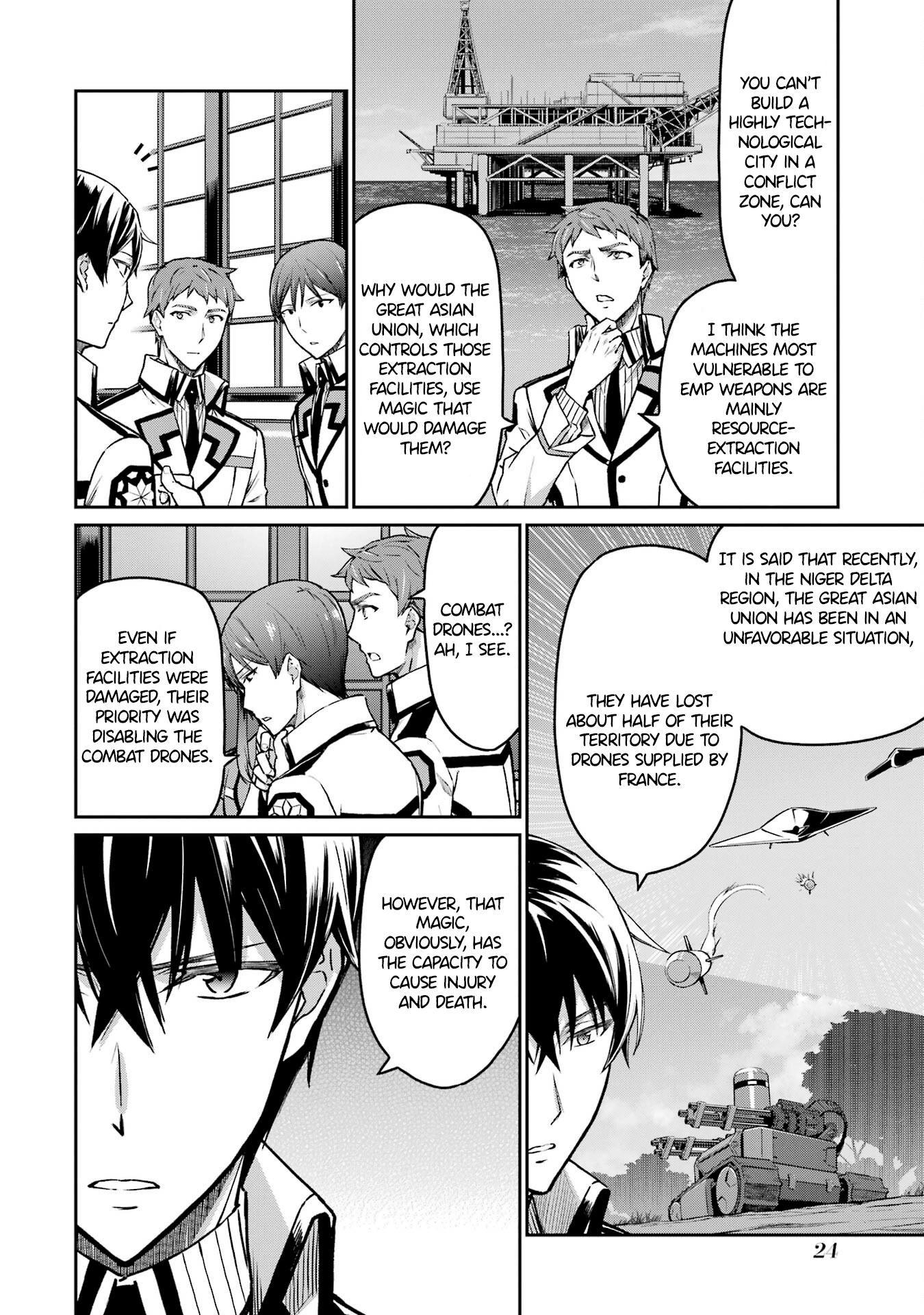Mahouka Koukou no Rettousei: Koritsu-hen Chapter 1 page 26 - 