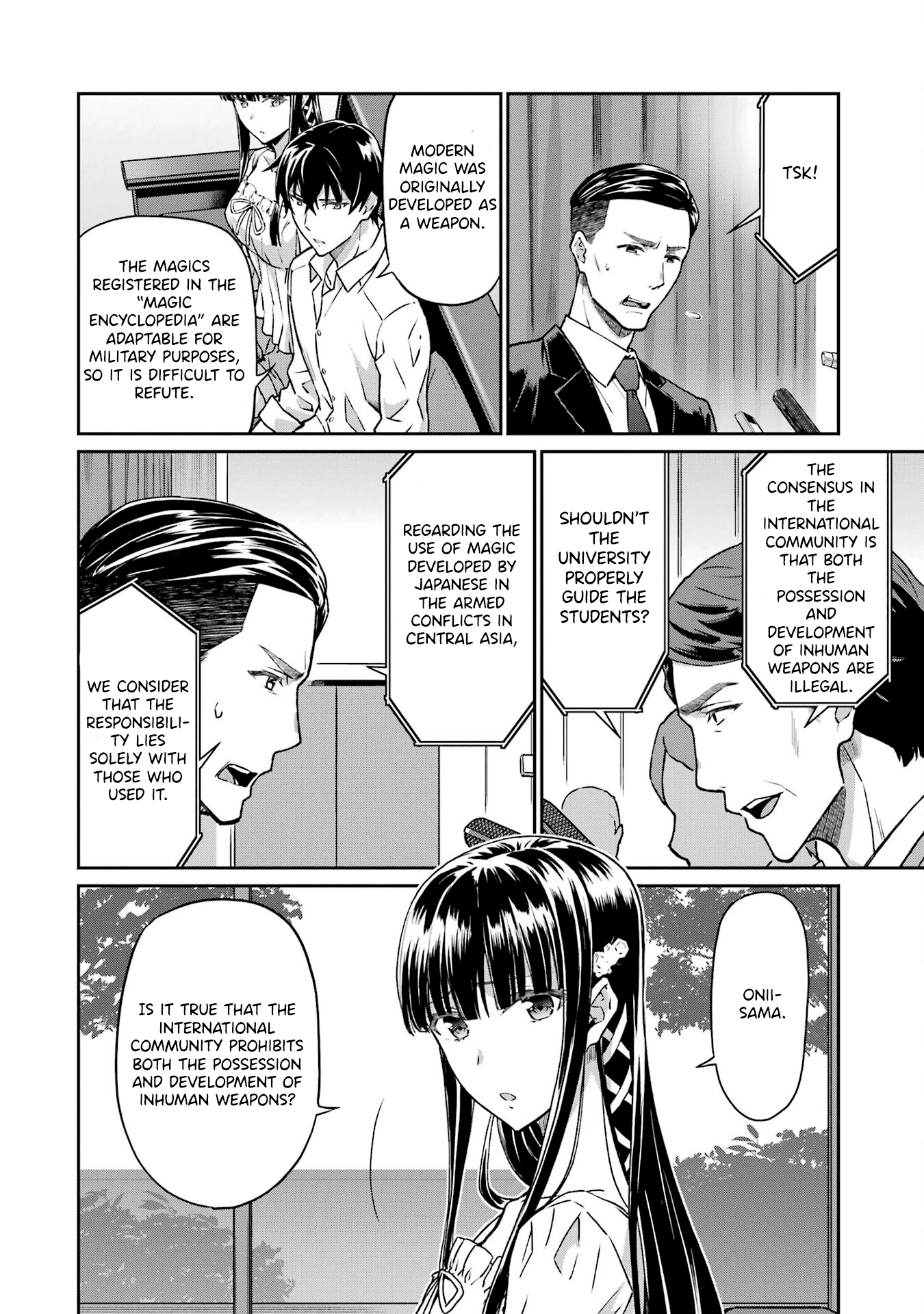 Mahouka Koukou no Rettousei: Koritsu-hen Chapter 2 page 11 - 
