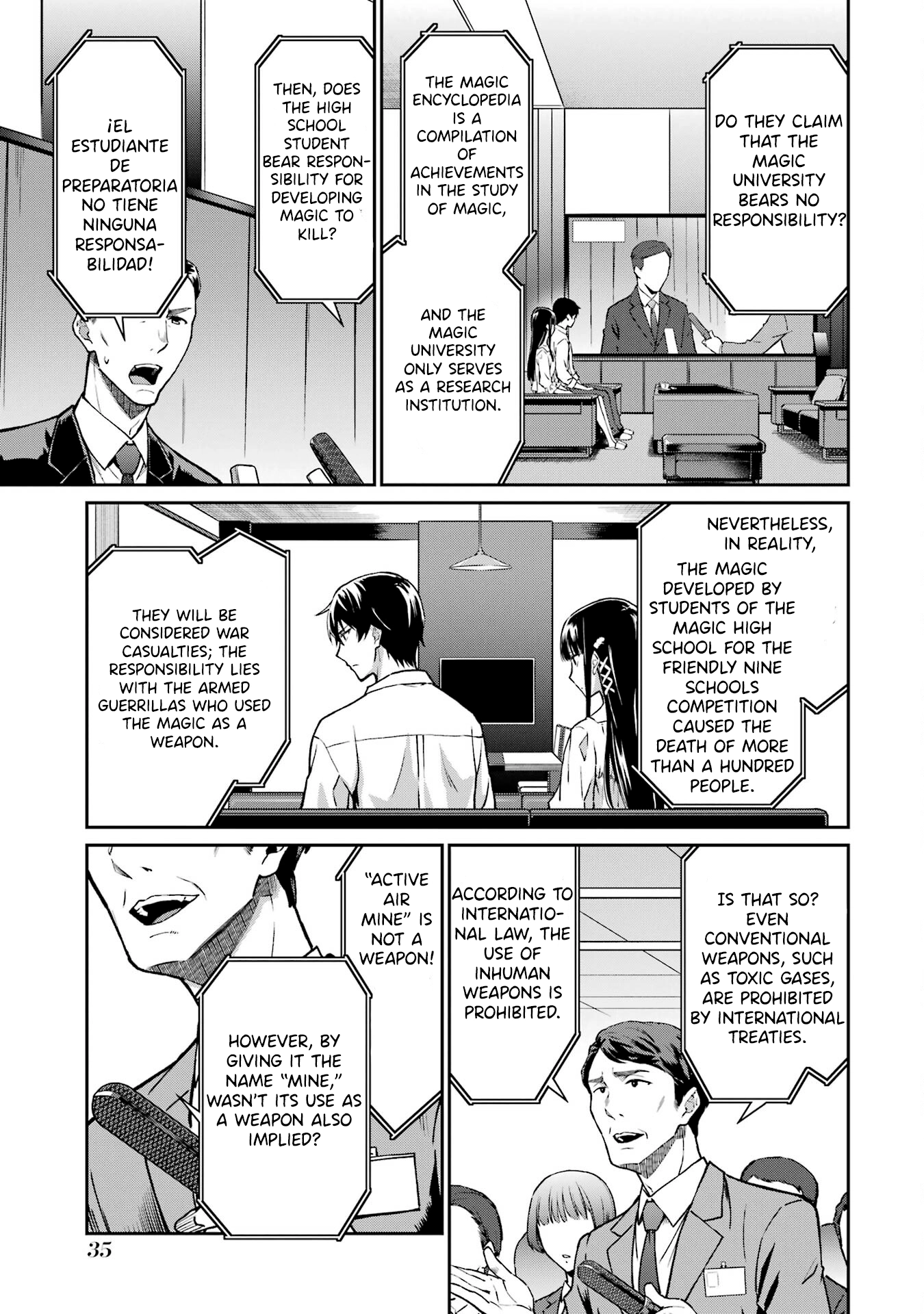 Mahouka Koukou no Rettousei: Koritsu-hen Chapter 2 page 10 - 
