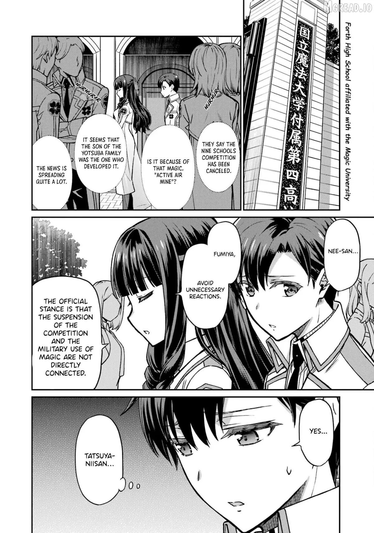 Mahouka Koukou no Rettousei: Koritsu-hen Chapter 3 page 11 - 