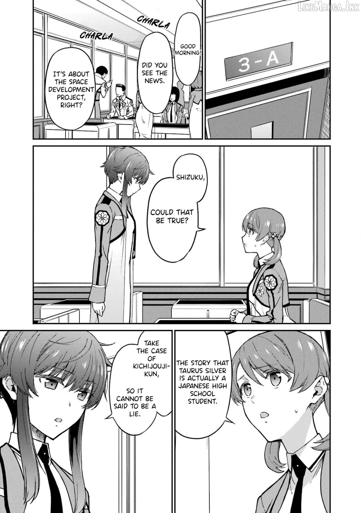 Mahouka Koukou no Rettousei: Koritsu-hen Chapter 4 page 14 - 