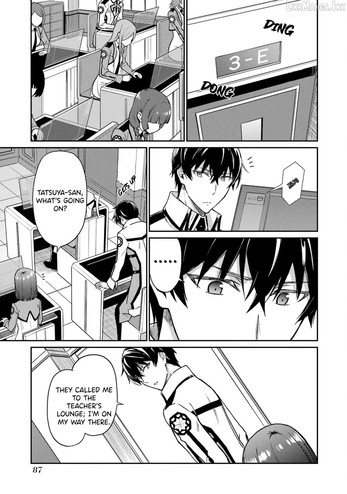 Mahouka Koukou no Rettousei: Koritsu-hen Chapter 4 page 18 - 