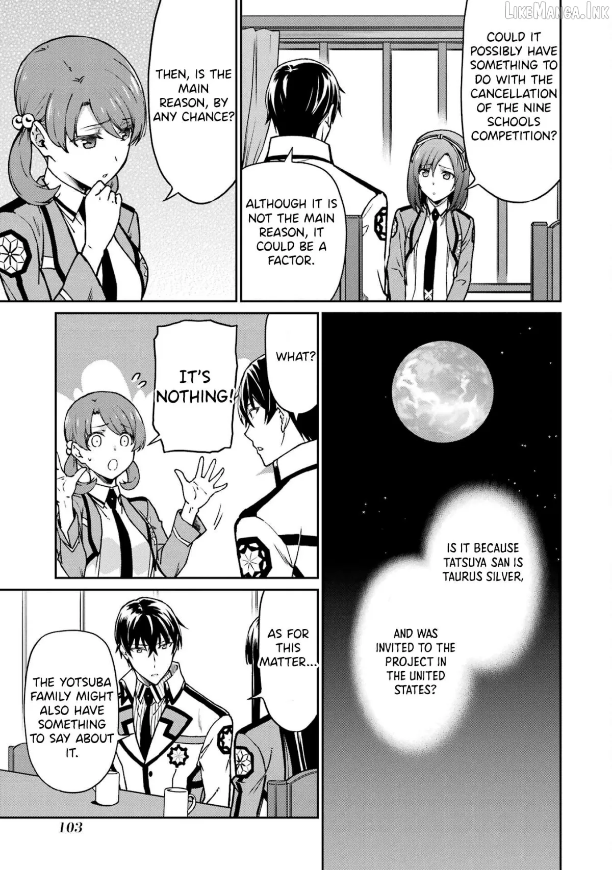 Mahouka Koukou no Rettousei: Koritsu-hen Chapter 5 page 14 - 