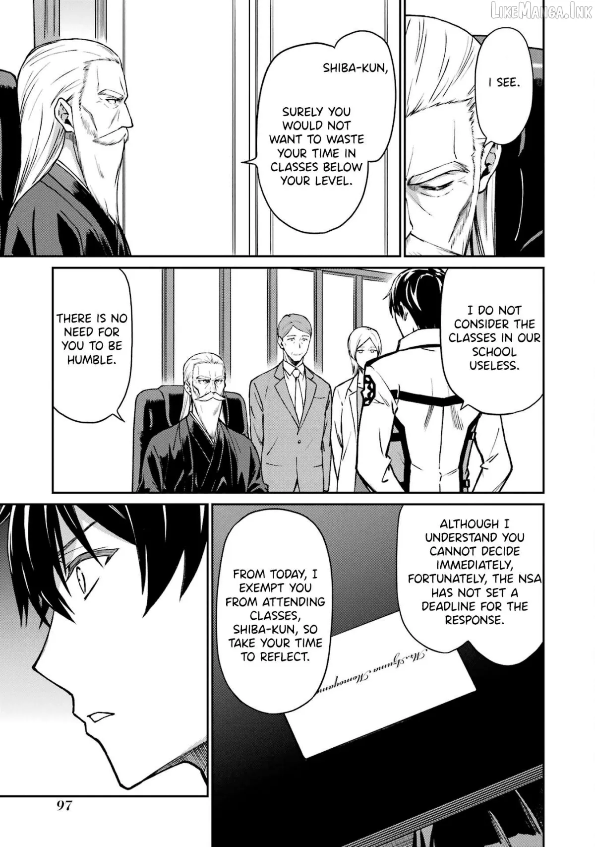 Mahouka Koukou no Rettousei: Koritsu-hen Chapter 5 page 8 - 