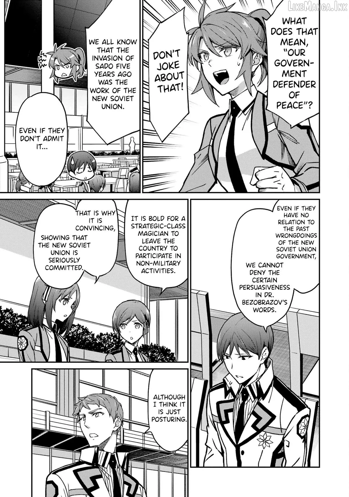 Mahouka Koukou no Rettousei: Koritsu-hen Chapter 7 page 16 - 