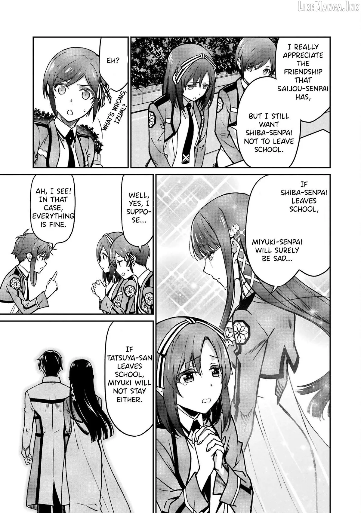 Mahouka Koukou no Rettousei: Koritsu-hen Chapter 7 page 10 - 