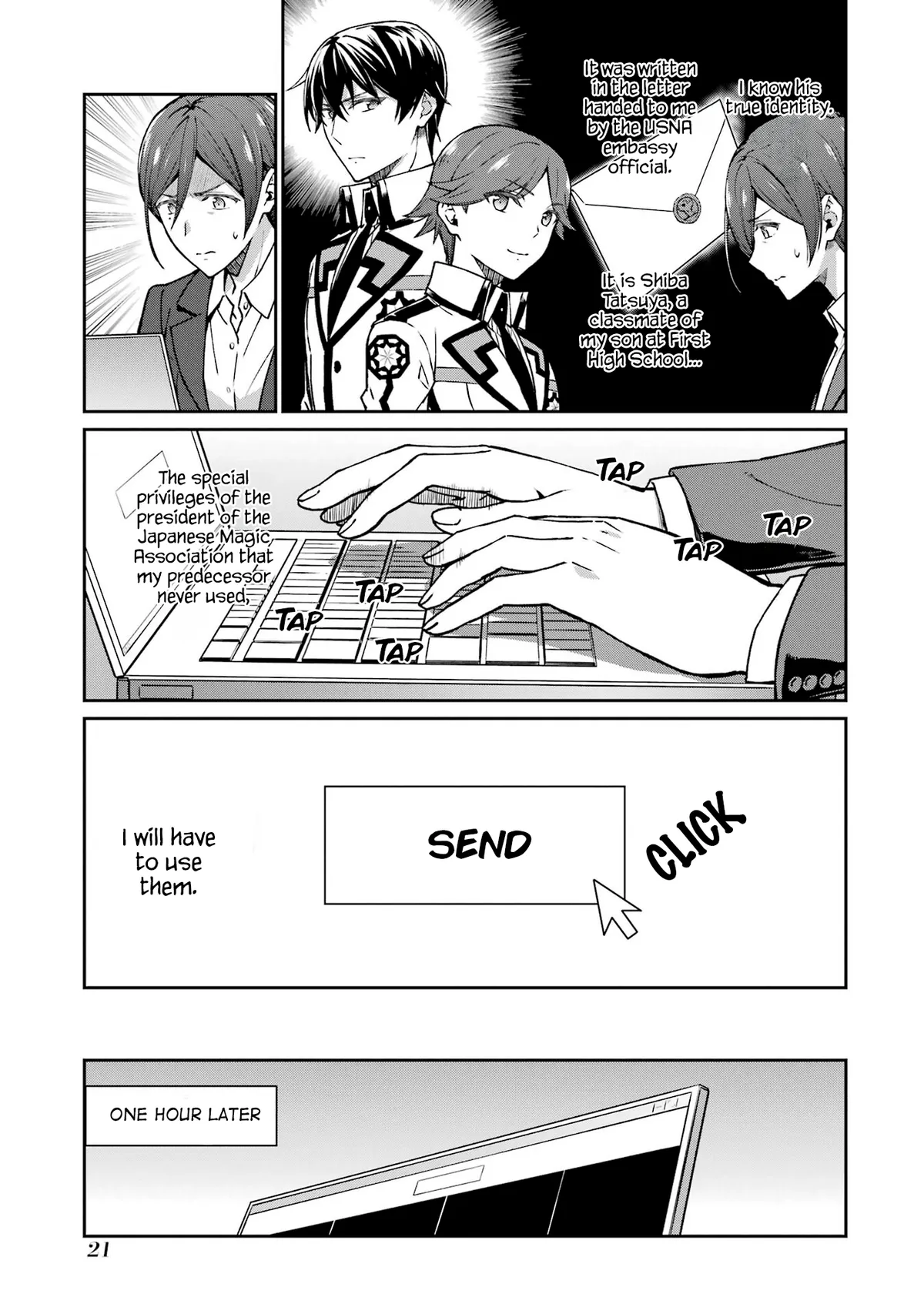 Mahouka Koukou no Rettousei: Koritsu-hen Chapter 8 page 24 - 