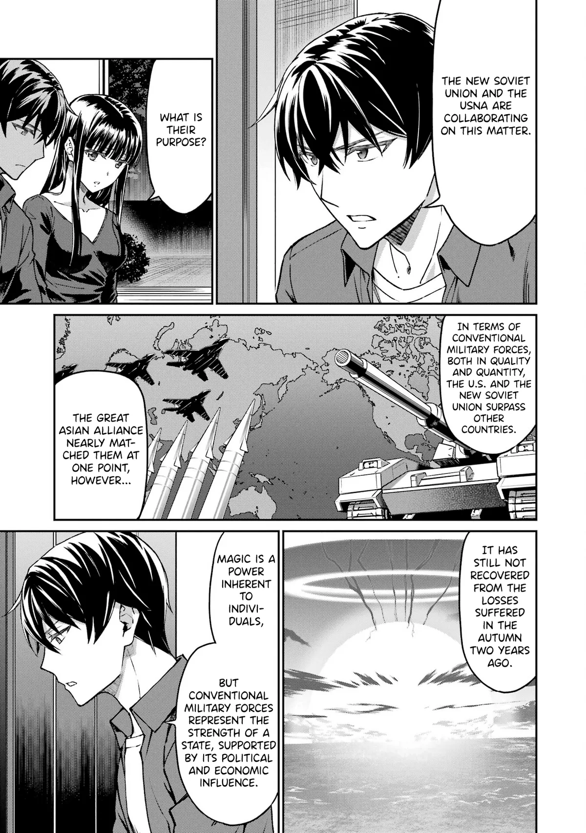 Mahouka Koukou no Rettousei: Koritsu-hen Chapter 8 page 8 - 