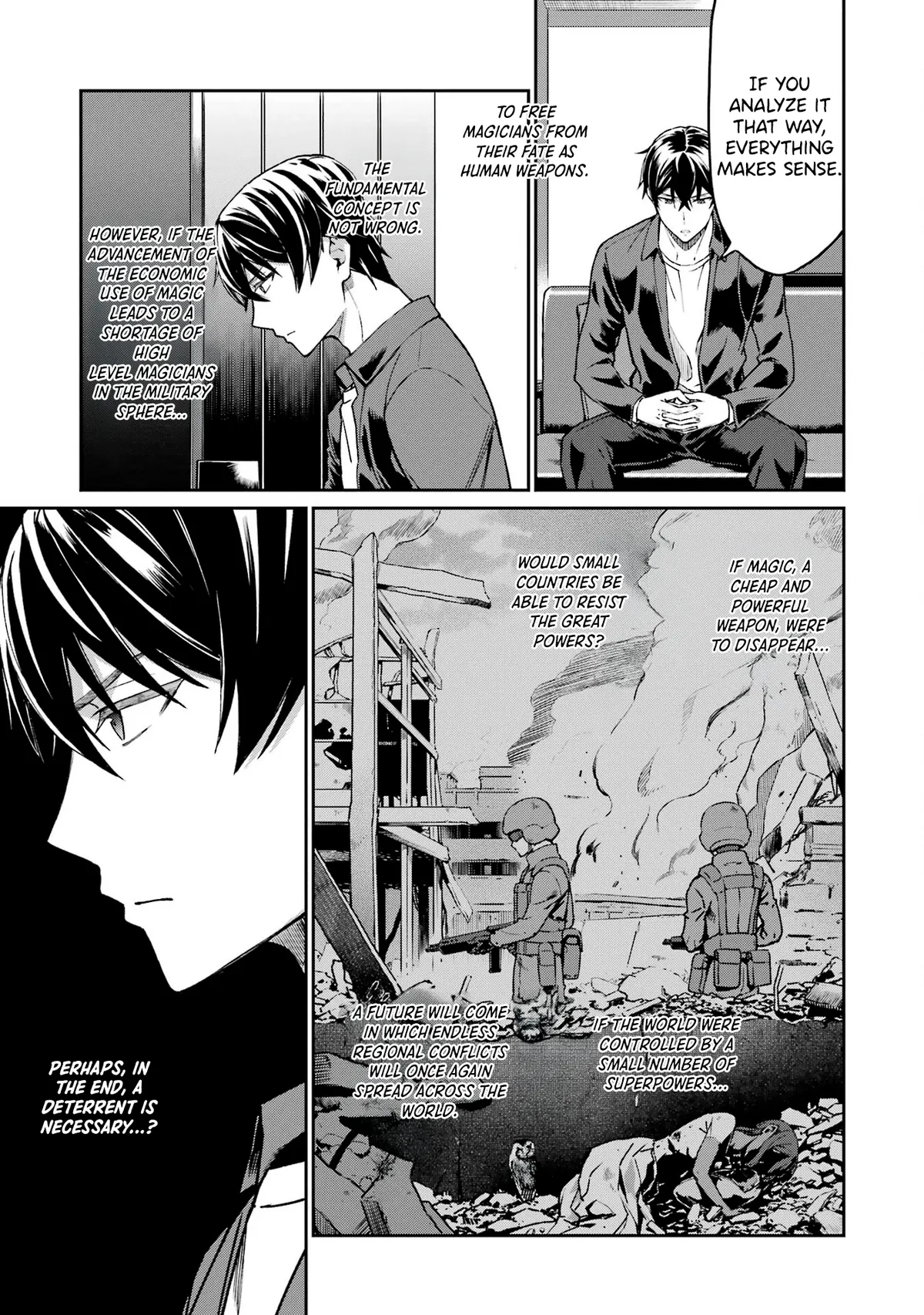 Mahouka Koukou no Rettousei: Koritsu-hen Chapter 8 page 10 - 