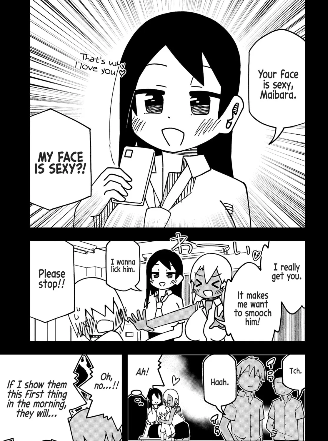 Maibara-kun wa Tsuyotsuyo Gal Kara Hanarerarenai Chapter 1 page 13 - 
