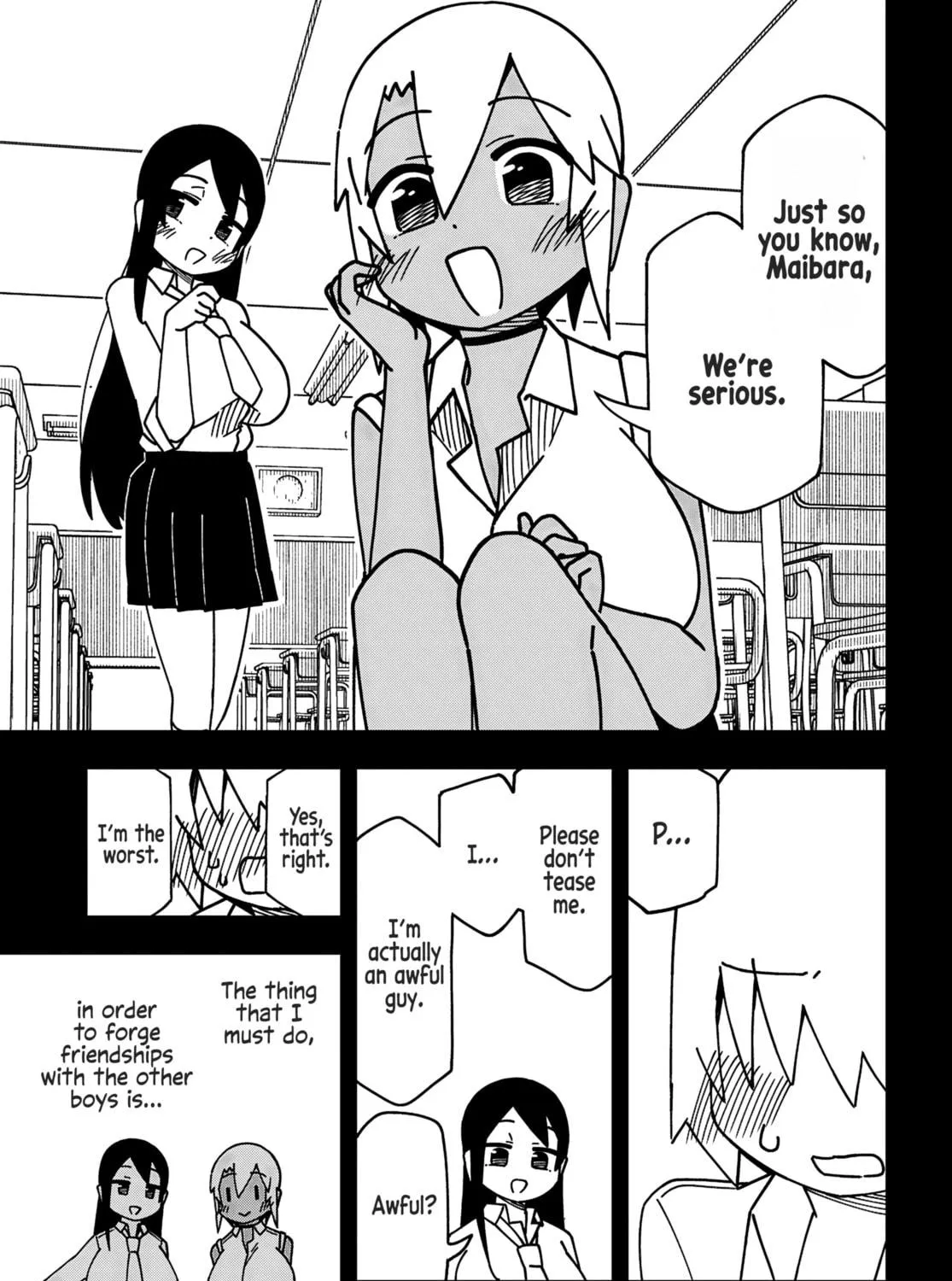 Maibara-kun wa Tsuyotsuyo Gal Kara Hanarerarenai Chapter 1 page 17 - 