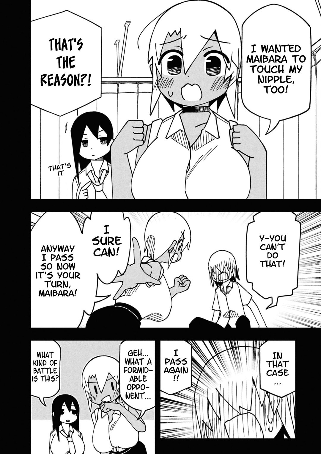 Maibara-kun wa Tsuyotsuyo Gal Kara Hanarerarenai Chapter 10 page 4 - 