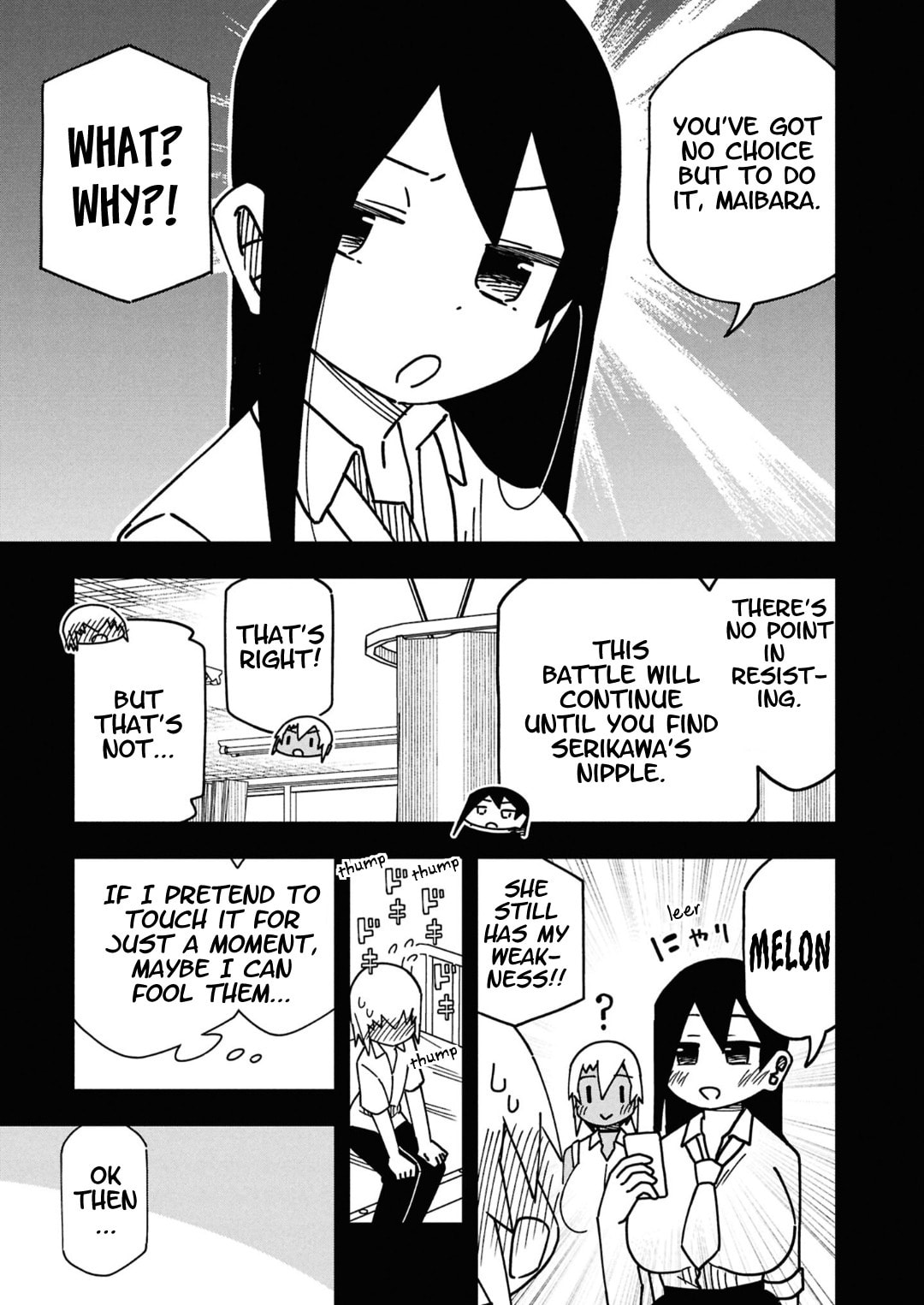 Maibara-kun wa Tsuyotsuyo Gal Kara Hanarerarenai Chapter 10 page 5 - 