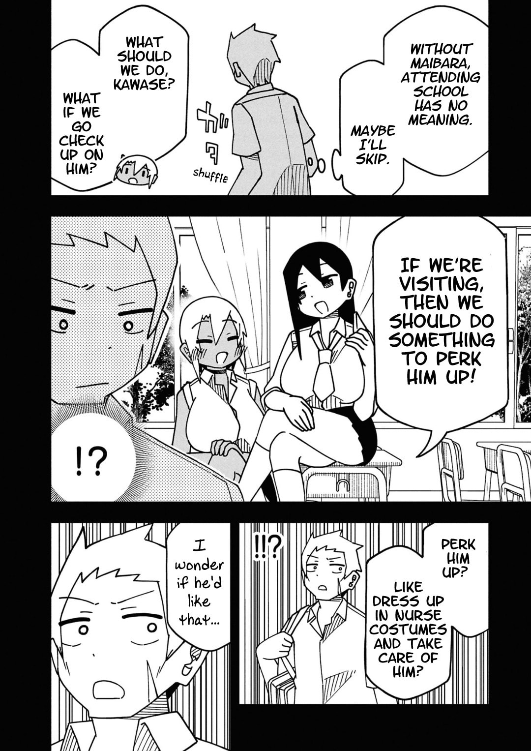 Maibara-kun wa Tsuyotsuyo Gal Kara Hanarerarenai Chapter 11 page 4 - 