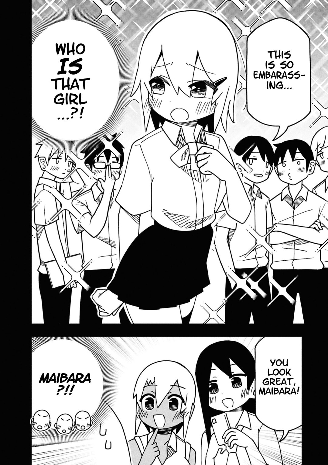 Maibara-kun wa Tsuyotsuyo Gal Kara Hanarerarenai Chapter 12 page 2 - 