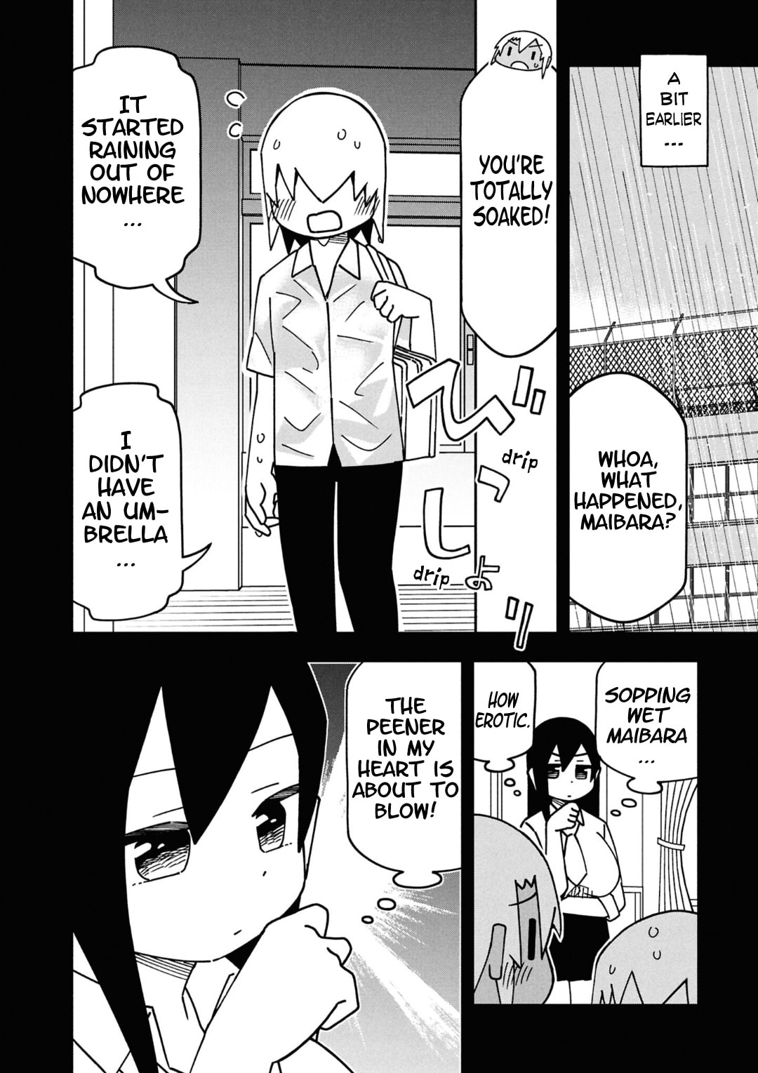 Maibara-kun wa Tsuyotsuyo Gal Kara Hanarerarenai Chapter 12 page 4 - 