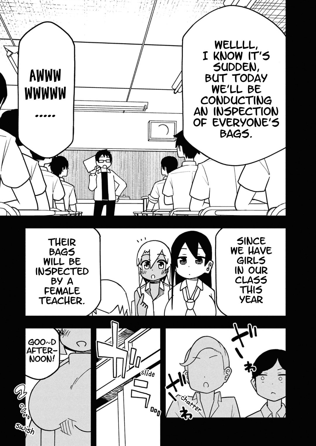 Maibara-kun wa Tsuyotsuyo Gal Kara Hanarerarenai Chapter 13 page 1 - 