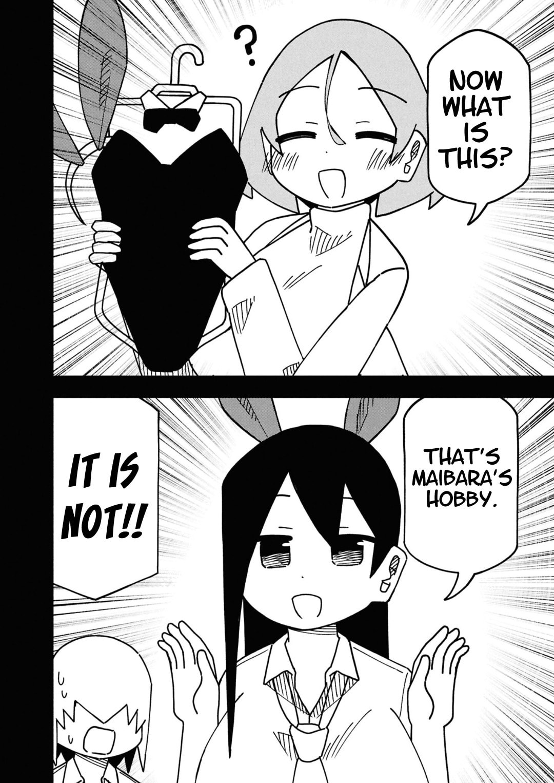 Maibara-kun wa Tsuyotsuyo Gal Kara Hanarerarenai Chapter 13 page 12 - 