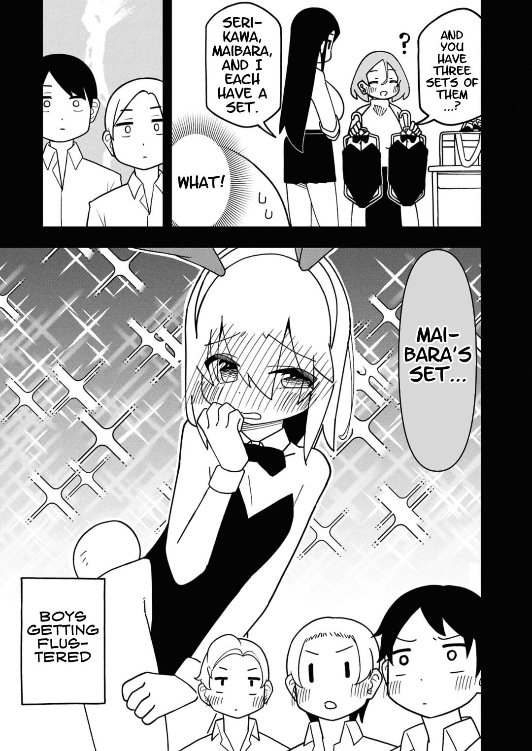 Maibara-kun wa Tsuyotsuyo Gal Kara Hanarerarenai Chapter 13 page 13 - 