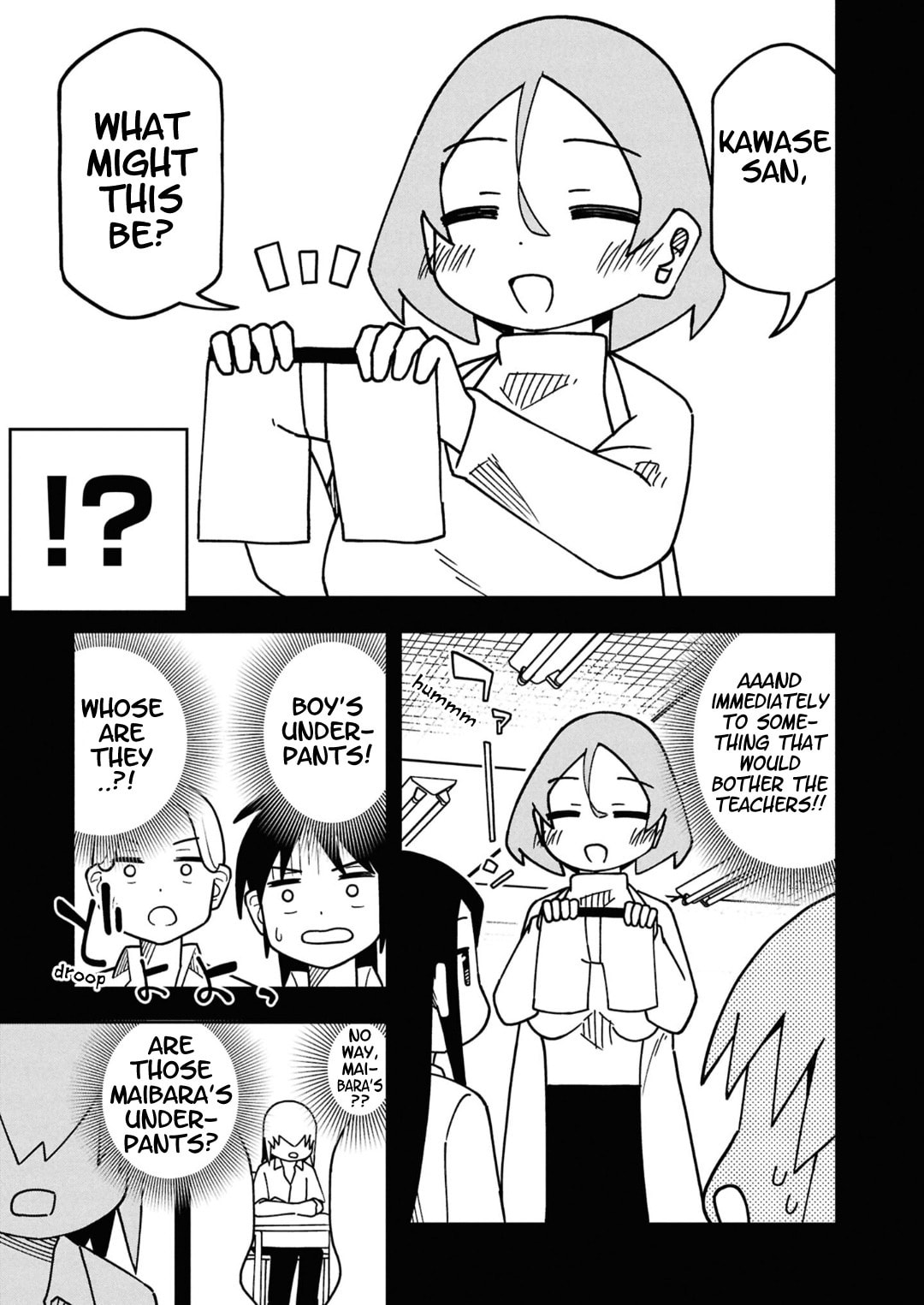 Maibara-kun wa Tsuyotsuyo Gal Kara Hanarerarenai Chapter 13 page 5 - 