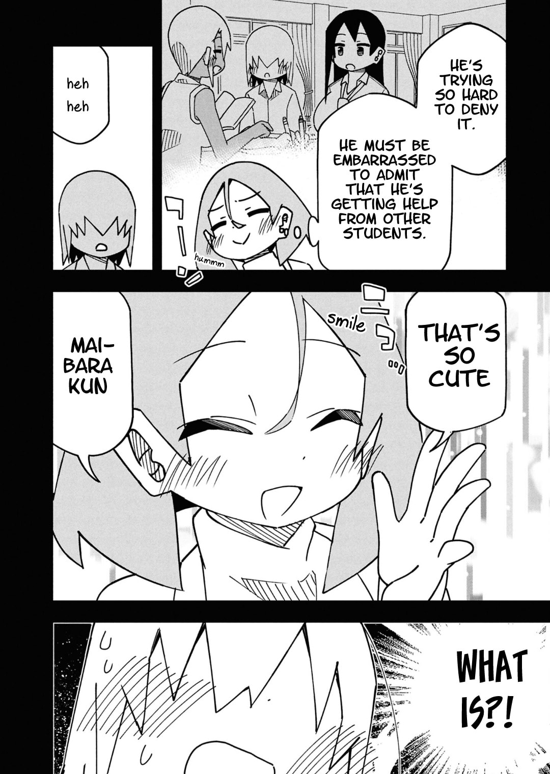 Maibara-kun wa Tsuyotsuyo Gal Kara Hanarerarenai Chapter 15 page 6 - 