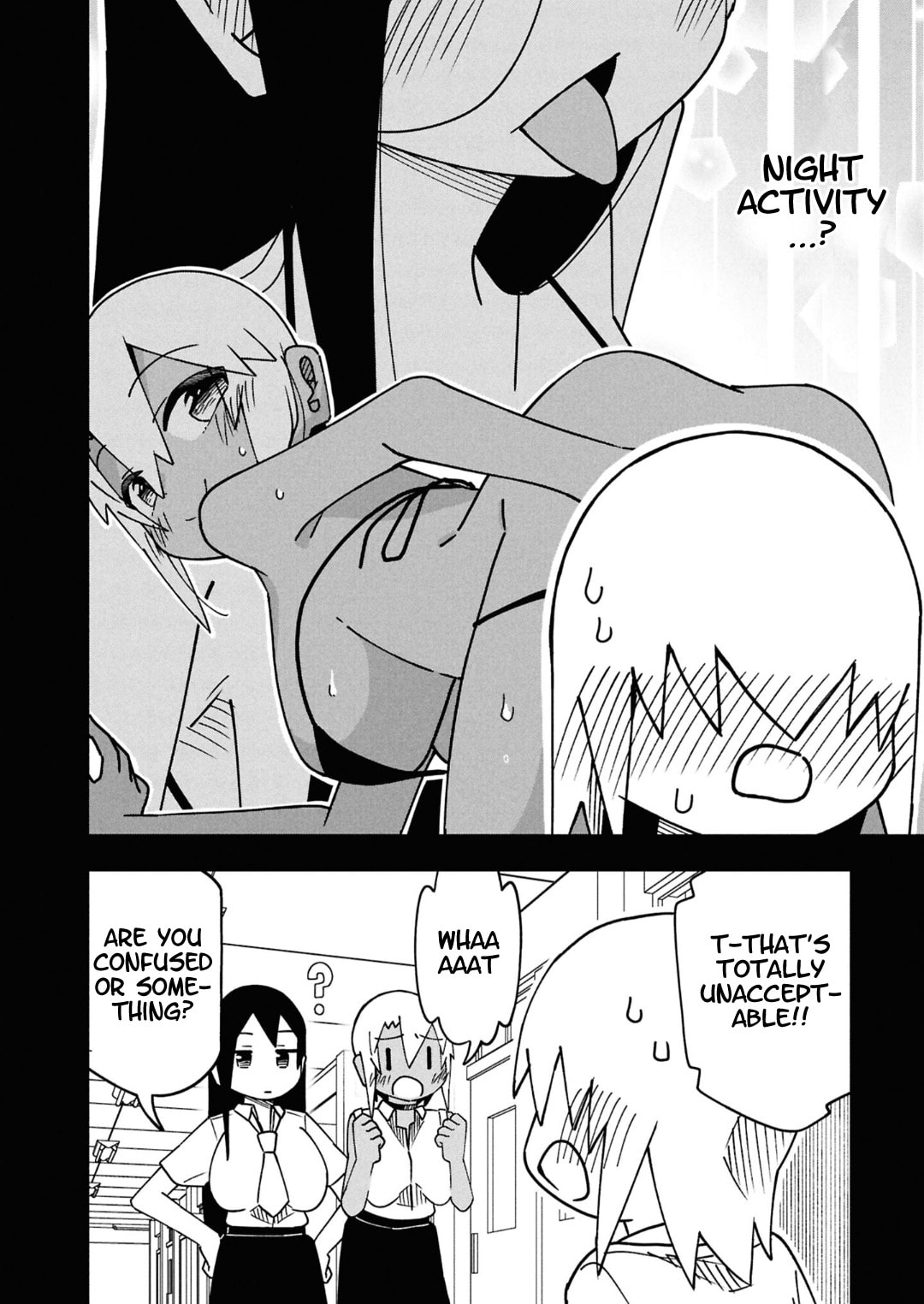 Maibara-kun wa Tsuyotsuyo Gal Kara Hanarerarenai Chapter 17 page 2 - 