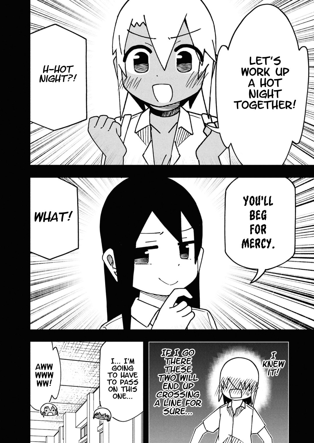 Maibara-kun wa Tsuyotsuyo Gal Kara Hanarerarenai Chapter 17 page 6 - 