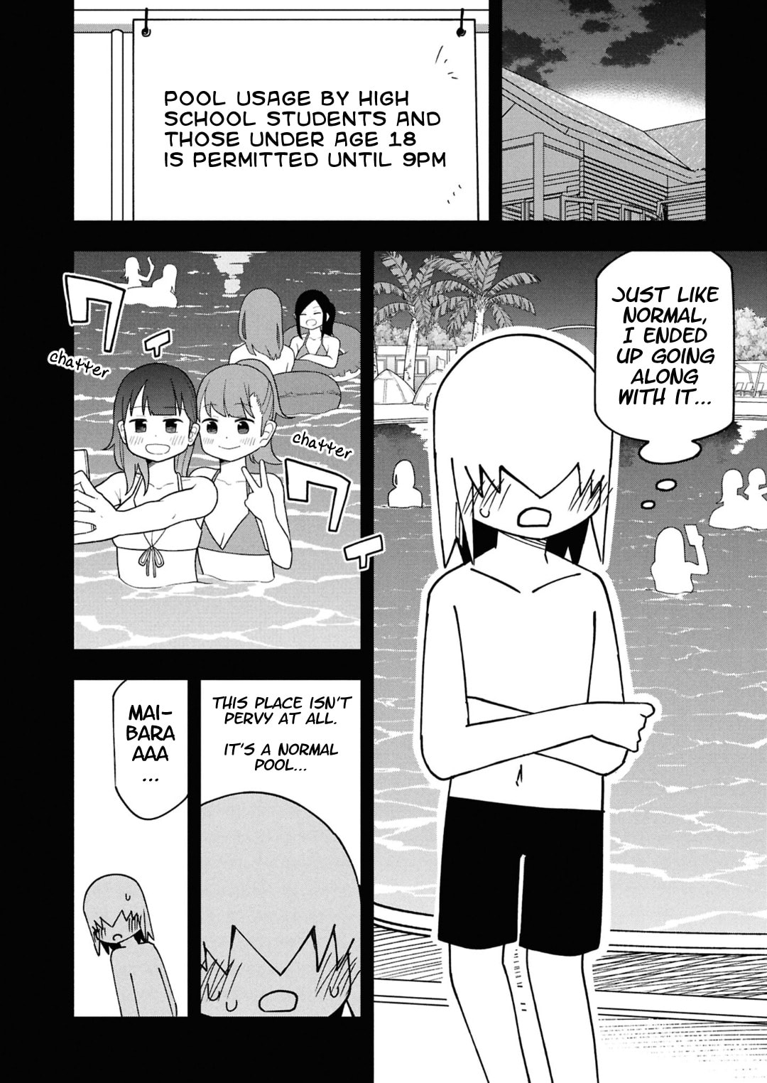 Maibara-kun wa Tsuyotsuyo Gal Kara Hanarerarenai Chapter 17 page 8 - 