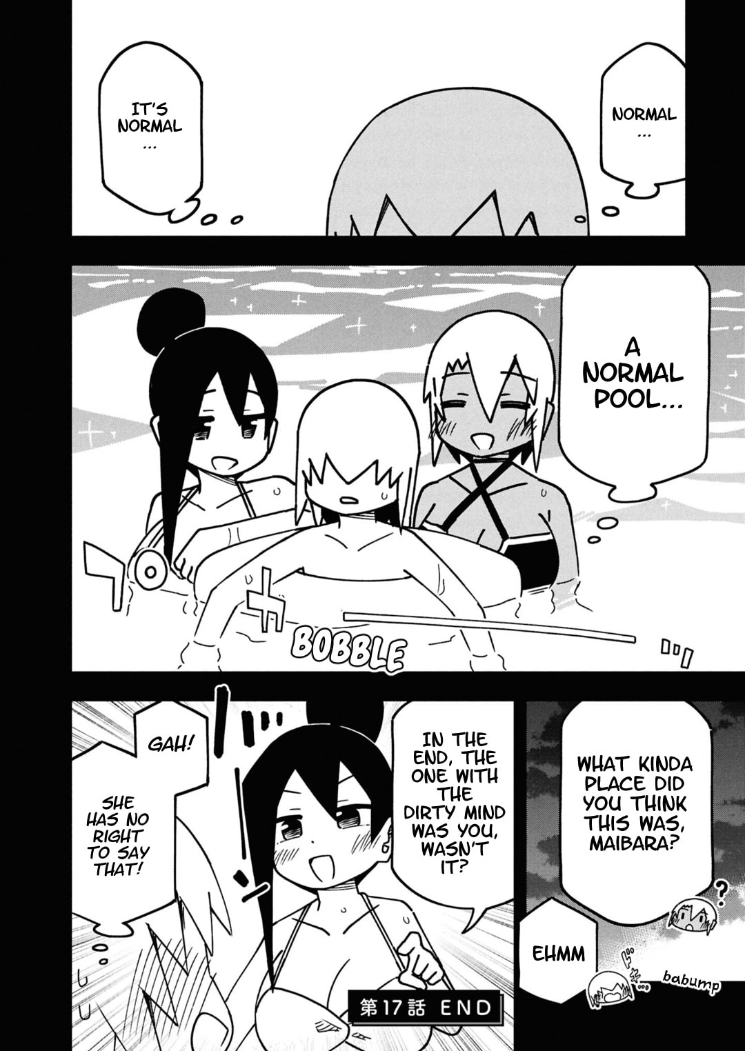 Maibara-kun wa Tsuyotsuyo Gal Kara Hanarerarenai Chapter 17 page 10 - 
