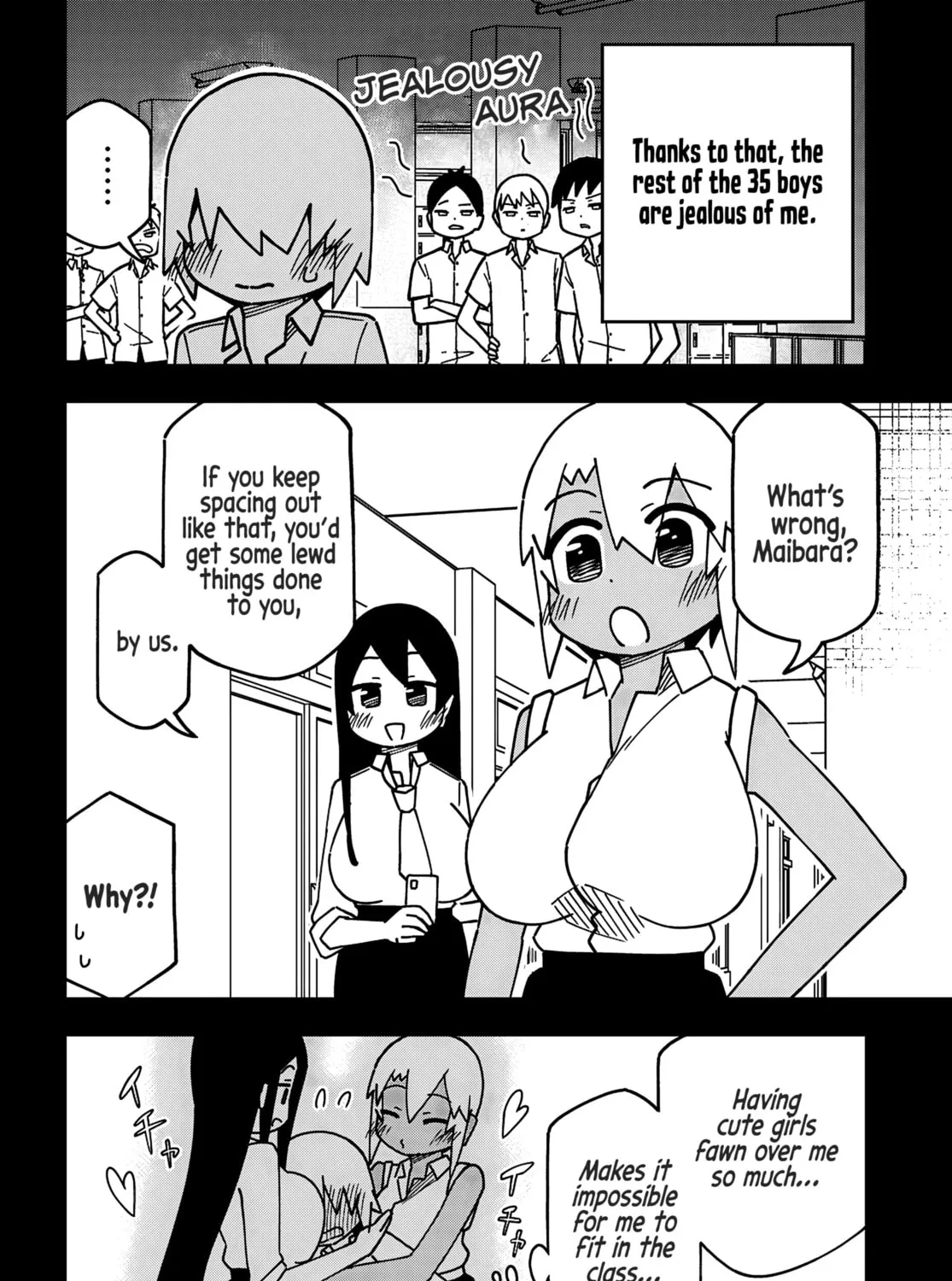 Maibara-kun wa Tsuyotsuyo Gal Kara Hanarerarenai Chapter 2 page 3 - 