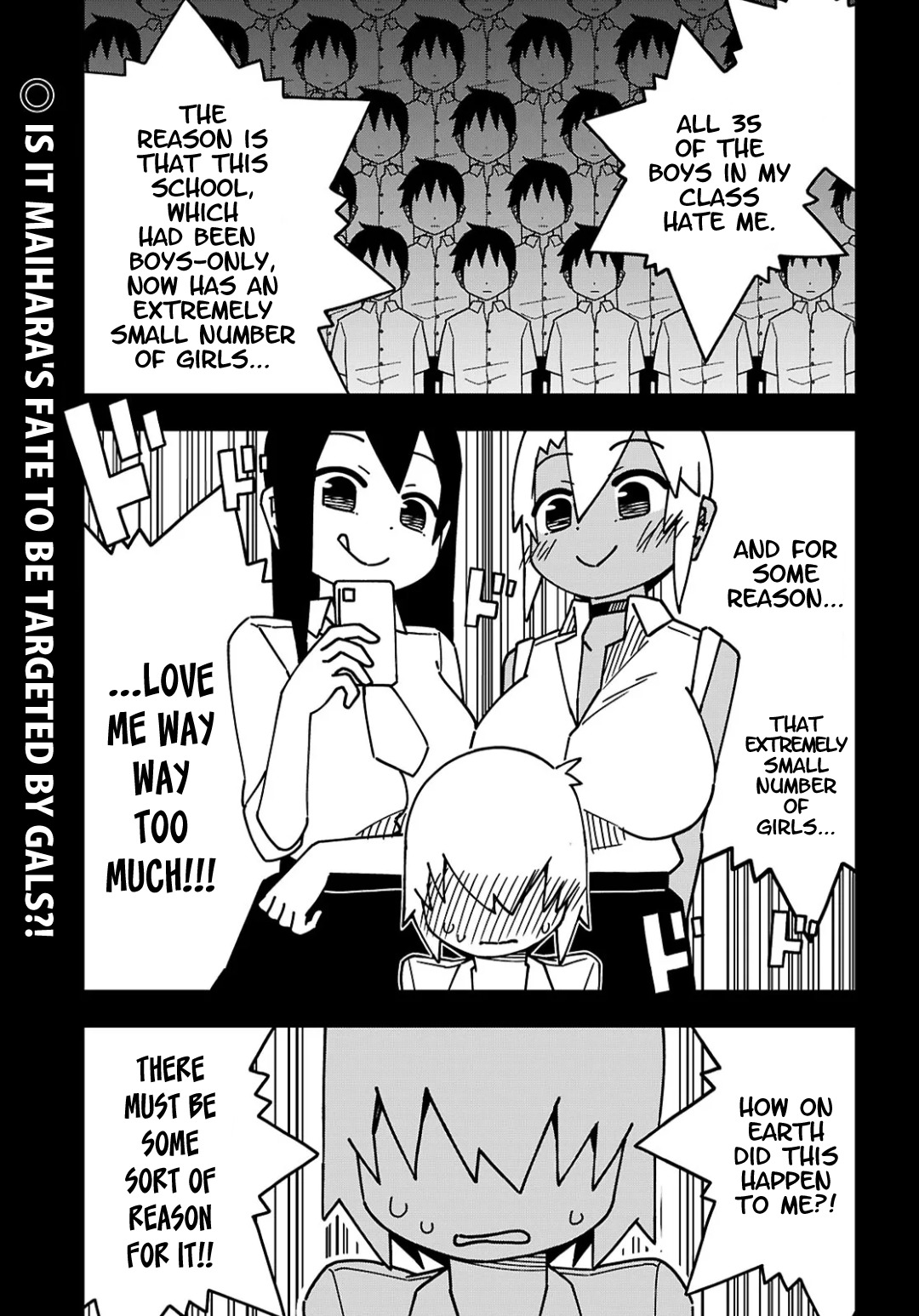 Maibara-kun wa Tsuyotsuyo Gal Kara Hanarerarenai Chapter 3 page 1 - 