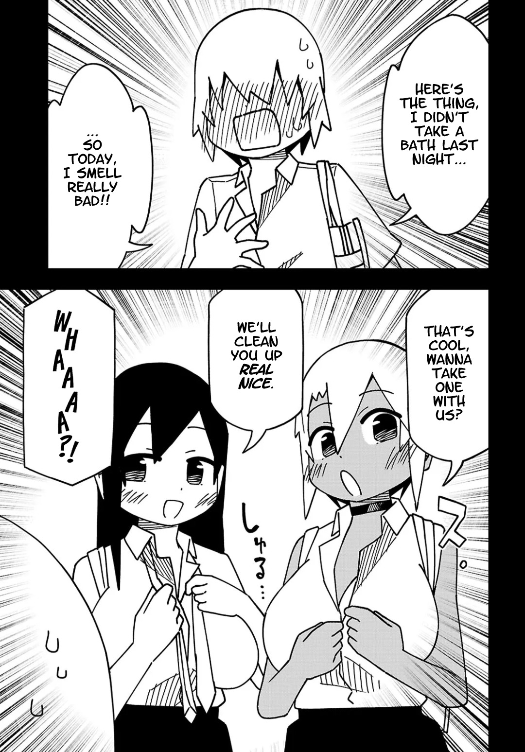 Maibara-kun wa Tsuyotsuyo Gal Kara Hanarerarenai Chapter 3 page 3 - 