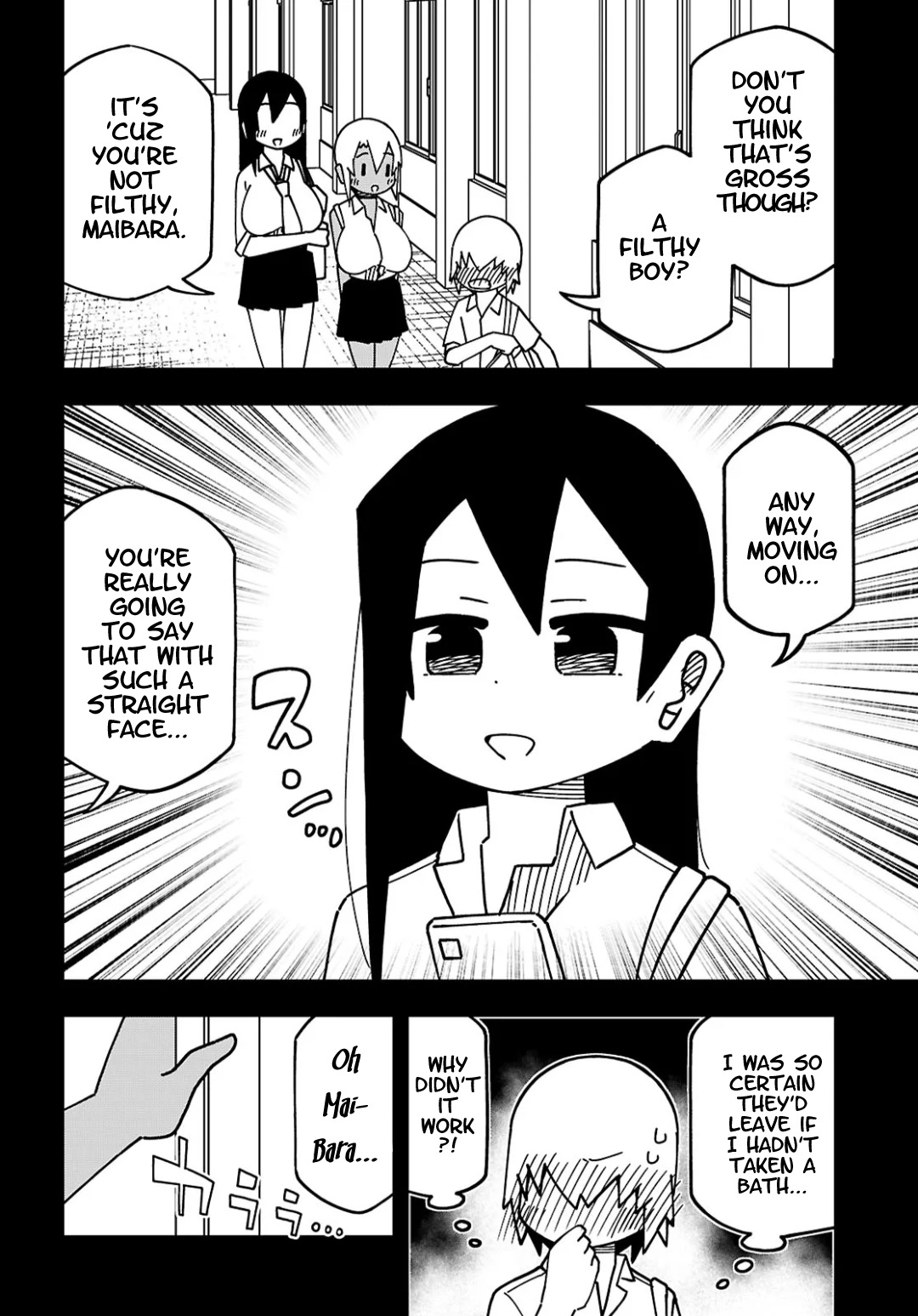 Maibara-kun wa Tsuyotsuyo Gal Kara Hanarerarenai Chapter 3 page 4 - 