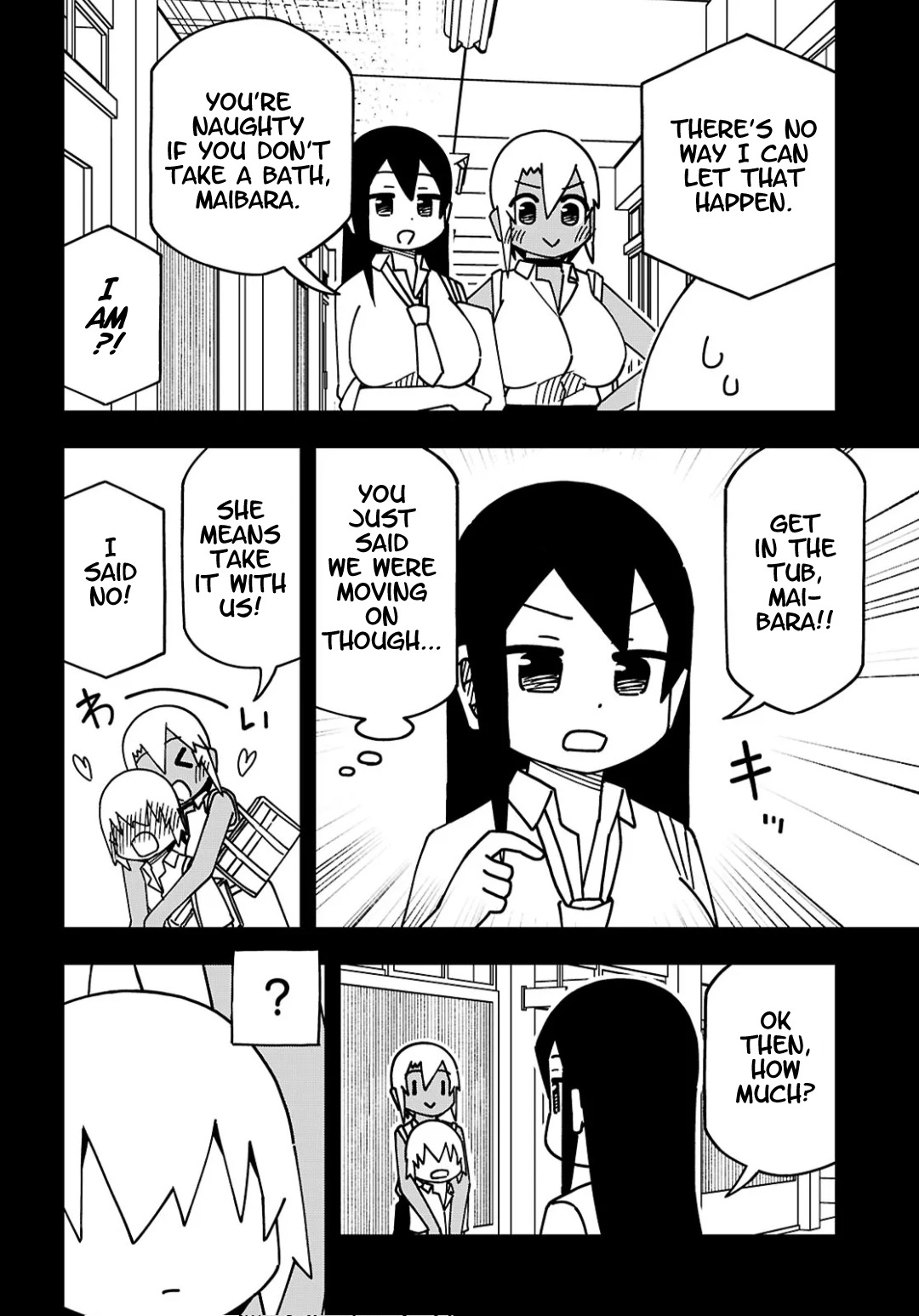 Maibara-kun wa Tsuyotsuyo Gal Kara Hanarerarenai Chapter 3 page 6 - 