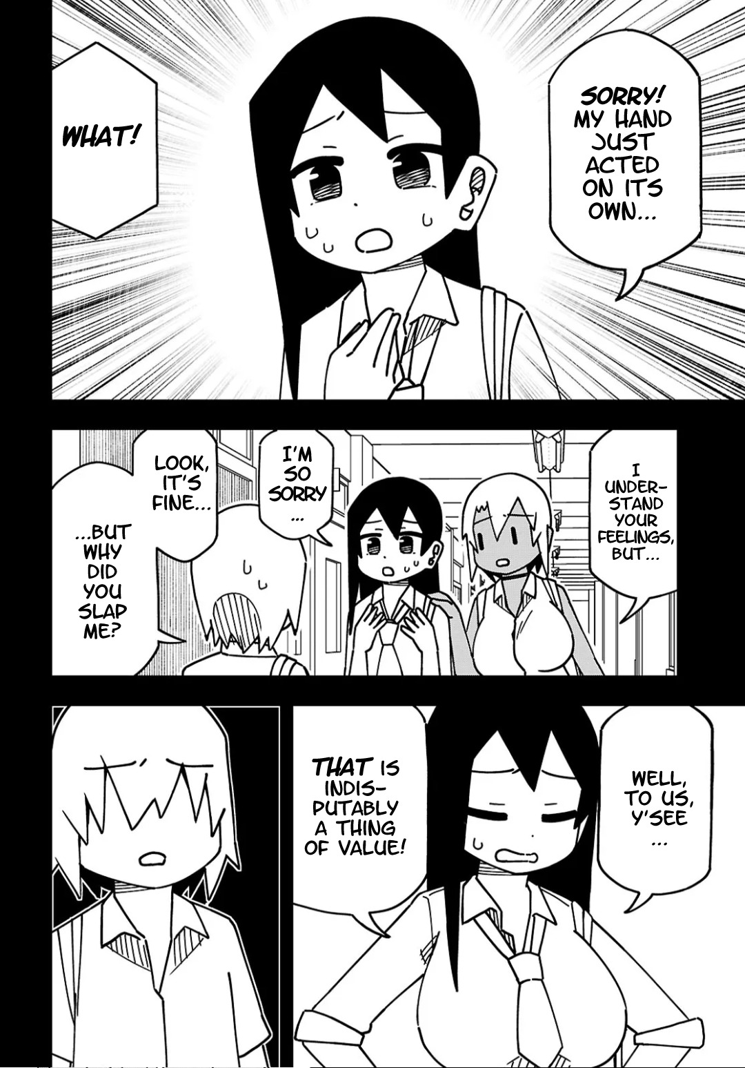 Maibara-kun wa Tsuyotsuyo Gal Kara Hanarerarenai Chapter 3 page 8 - 