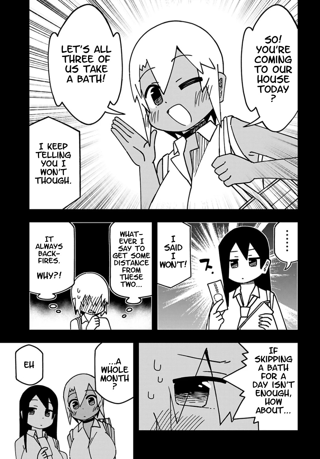 Maibara-kun wa Tsuyotsuyo Gal Kara Hanarerarenai Chapter 3 page 9 - 