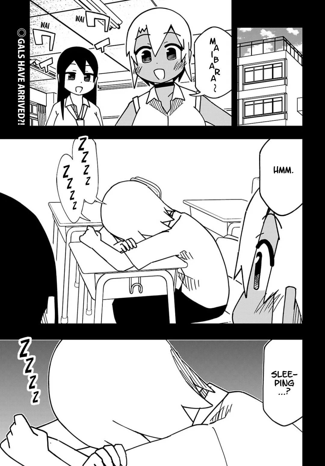 Maibara-kun wa Tsuyotsuyo Gal Kara Hanarerarenai Chapter 4 page 1 - 