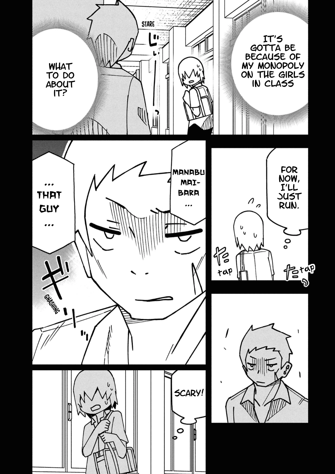 Maibara-kun wa Tsuyotsuyo Gal Kara Hanarerarenai Chapter 5 page 2 - 