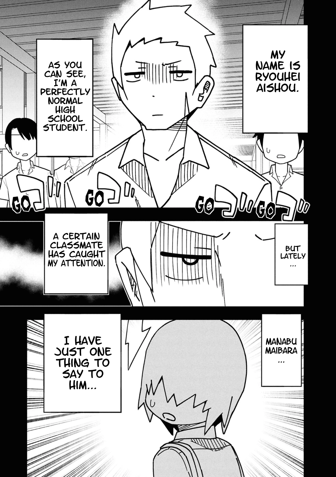 Maibara-kun wa Tsuyotsuyo Gal Kara Hanarerarenai Chapter 6 page 1 - 