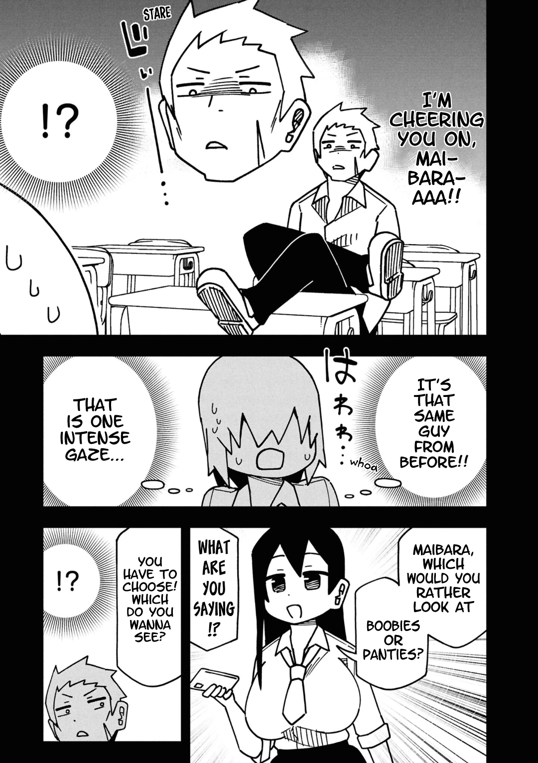 Maibara-kun wa Tsuyotsuyo Gal Kara Hanarerarenai Chapter 6 page 5 - 