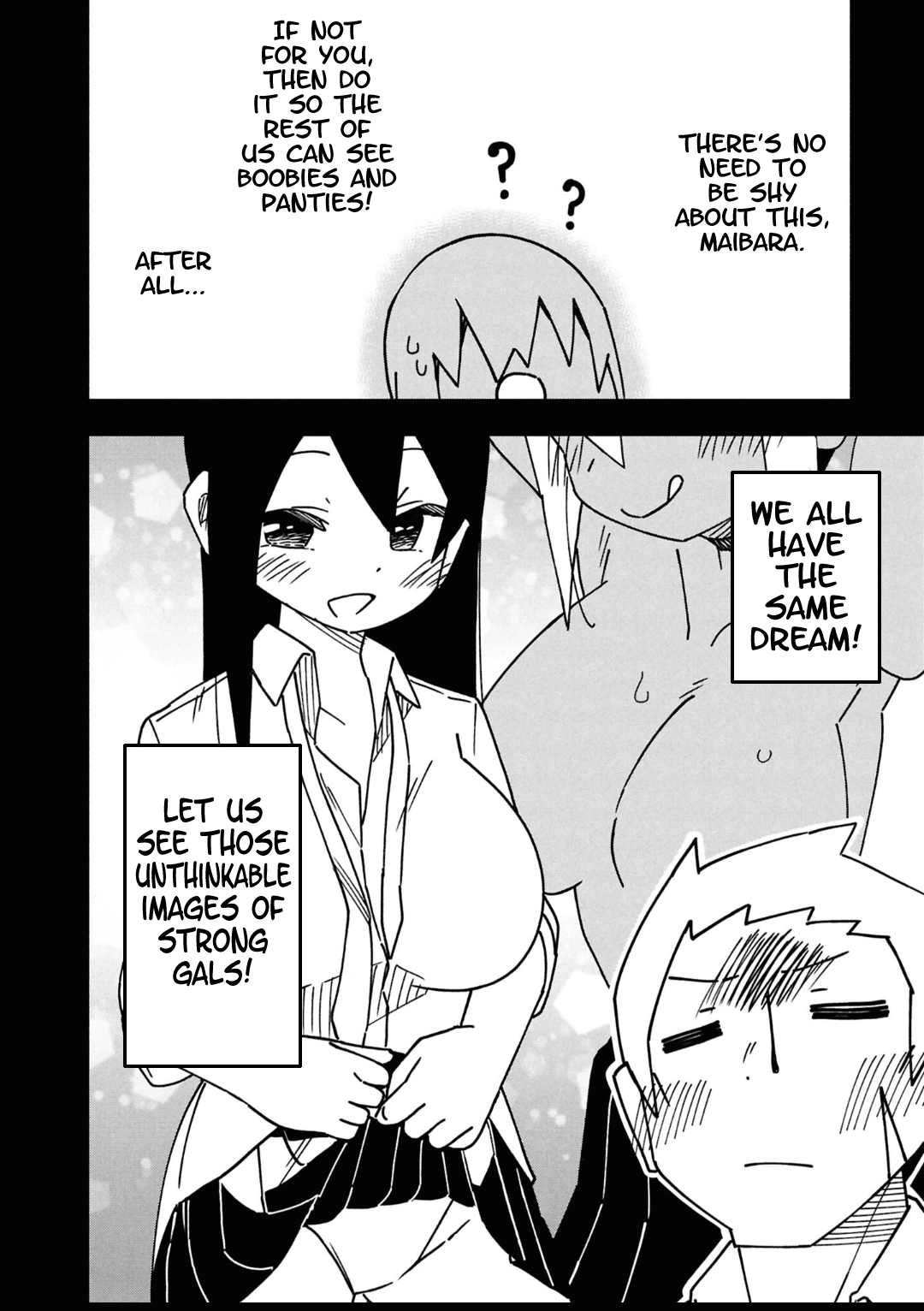 Maibara-kun wa Tsuyotsuyo Gal Kara Hanarerarenai Chapter 6 page 8 - 