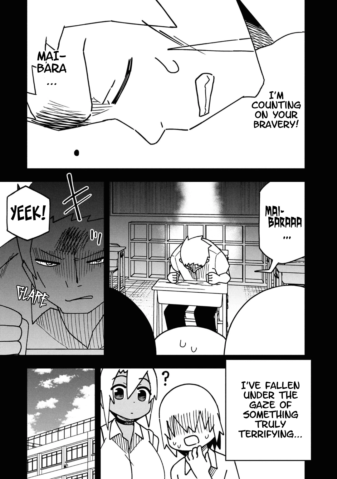 Maibara-kun wa Tsuyotsuyo Gal Kara Hanarerarenai Chapter 6 page 9 - 